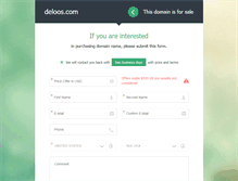 Tablet Screenshot of deloos.com